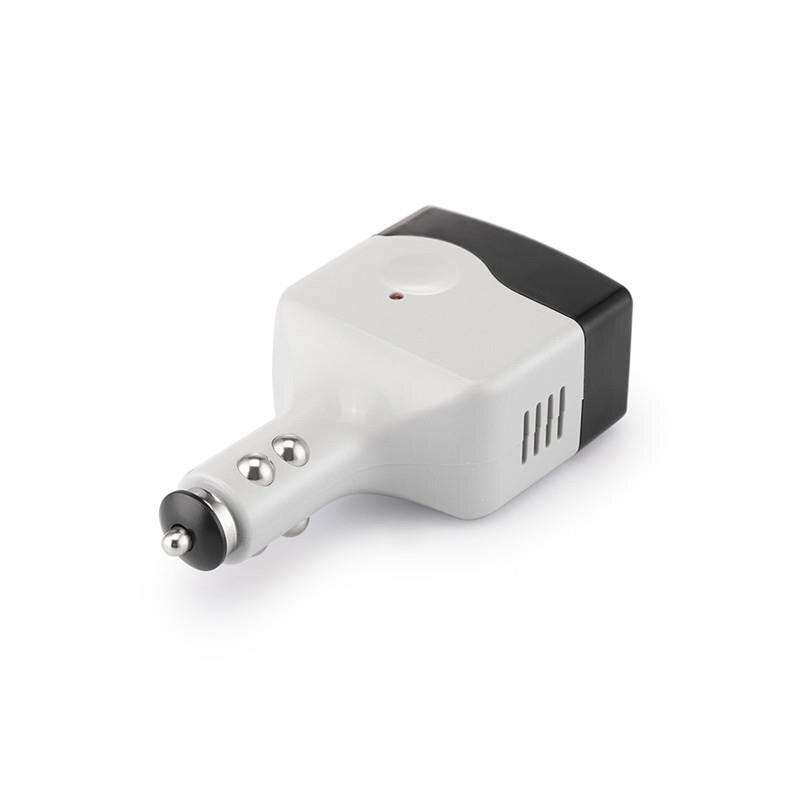 Onever-convertidor/inversor de potencia para coche, potencia de onda sinusoidal modificada de 6W, CC de 12V a ca de 220V, con salida USB para Smartphone, tableta y MP3