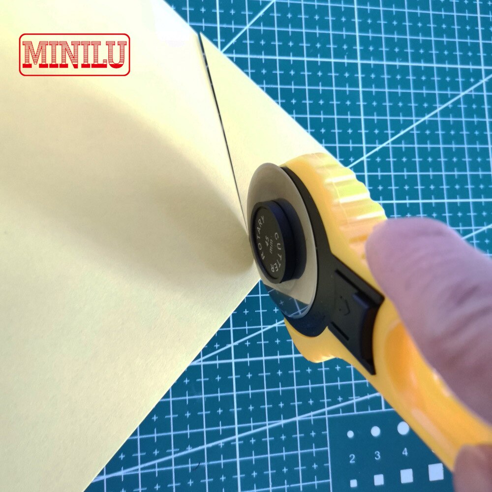 45mm Leather Tools Rotary Cutter Fabric Wavy Cutter Skip Gear Blades OLFA Quilting Accessories Cutting