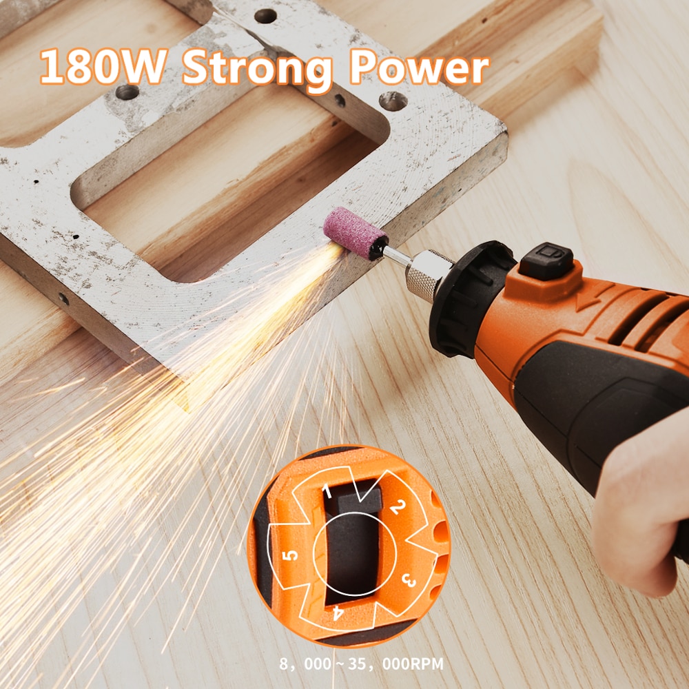 GOXAWEE 180W Electric Drill Rotary Tool Electric E... – Grandado