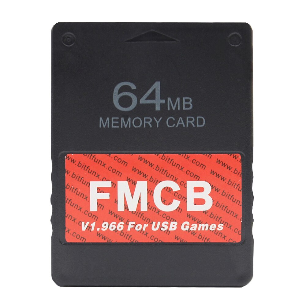 Bitfunx FMCB Memory Card for PS2 Console USB HDD Games Retro Video Gaming Support PS2 PS1 Games