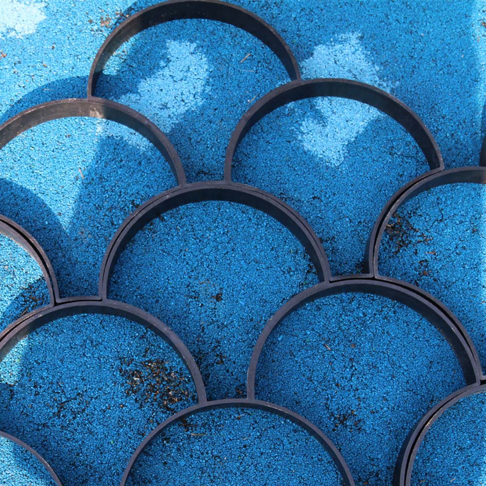 Paving Mould Concrete Floor Stepping Stone Paver Lawn Patio Yard Garden DIY Walkway Pavement Molds P7Ding