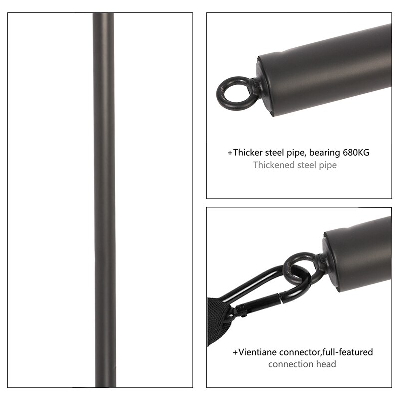 Portable Pilates Bar Yoga Pilates Stick Resistance Bands Weights Workout Power Lifting Fitness Bar Exercise Bands