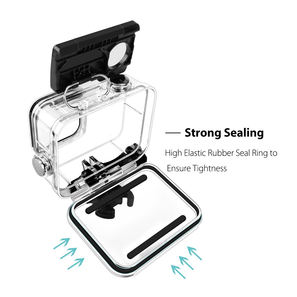 Vamson Waterproof Housing Case Protective Cover for Gopro Hero 8 Black Accessories Kit Mount for Go Pro 8 Action Camera VS155