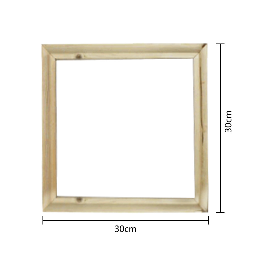 Zauberstab dekoration Holzrahmen für Leinwand Ölgemälde Natur DIY Rahmen Bild inneren Bilderrahmen Schreibtisch-Ornament für Raum dekor: MULTI