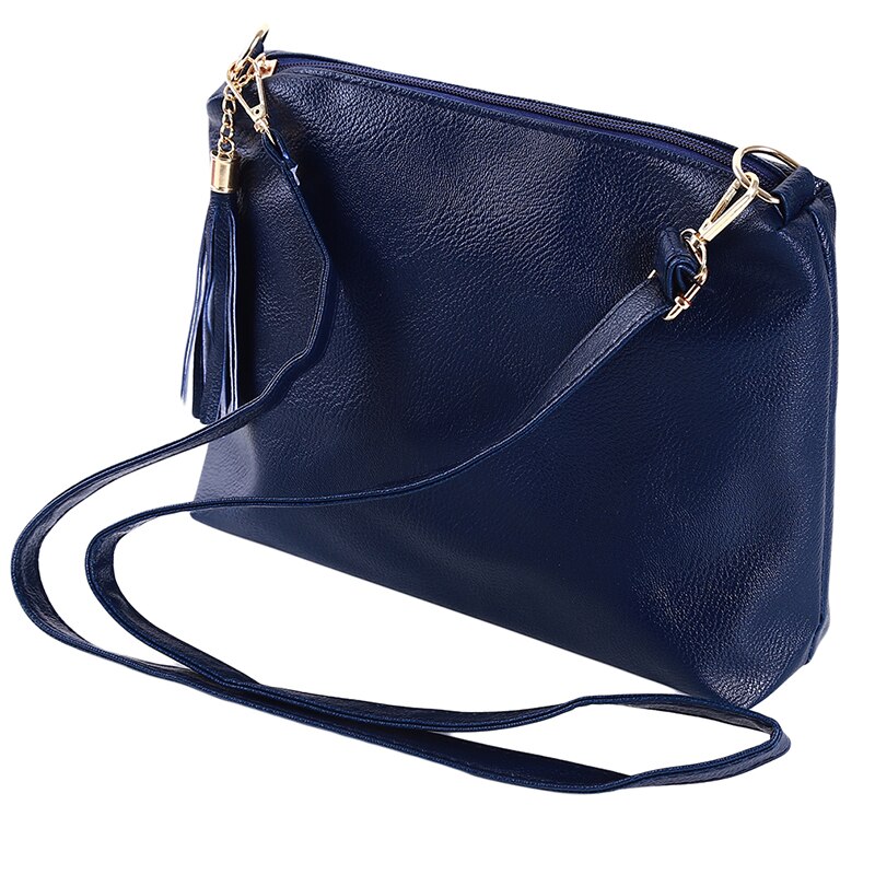 Damestassen leren crossbody tas dames schoudertas kwastje luxe dames grote capaciteit tote bags effen kleur