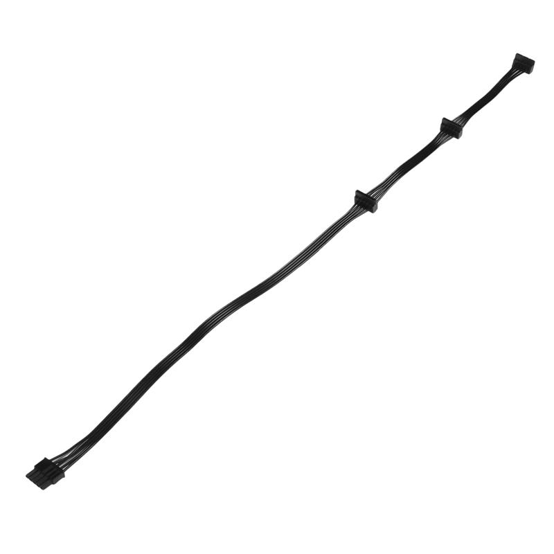 MOOL 5Pin 1 To 3 Peripheral 15 Pin SATA 5P PSU Power Supply Cable For Cooler Master V550 V650 V700 V750 V850 V1000 V1200