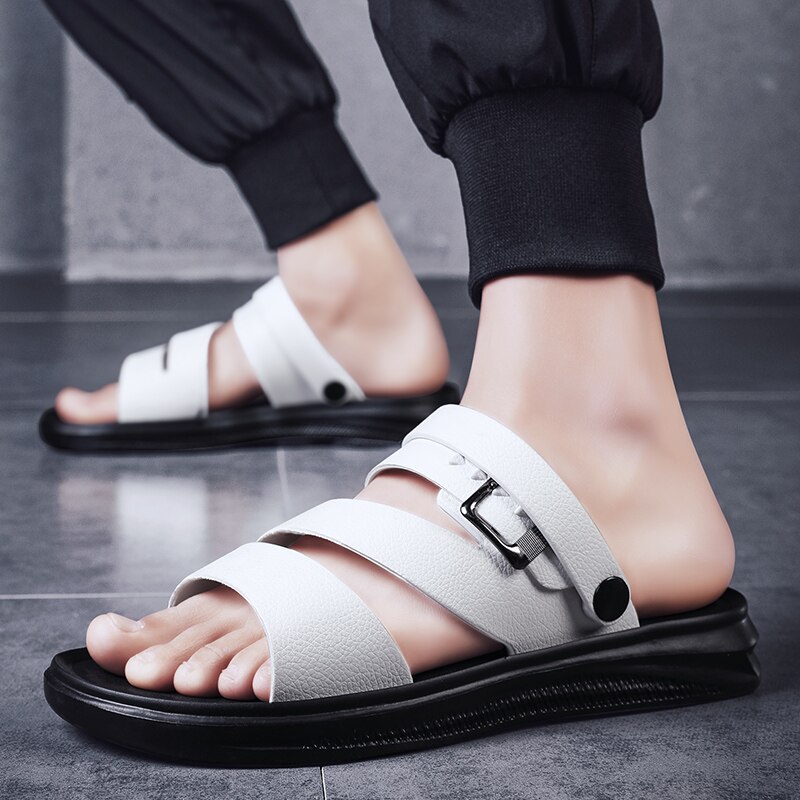 Men Sandals Hole Water Shoes Summer Sandals Men Rubber Clogs for Men Slippers EVA Men's Water Shoes Adulto Cholas Hombre