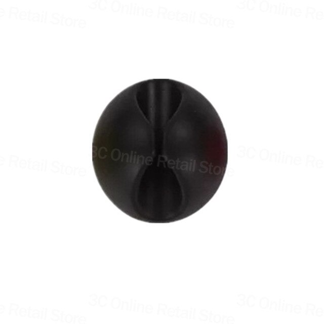 Enrouleur de câble organiseur de câbles, Clip de câble bureau organisateur de câbles USB Table sécurisée: Black 1