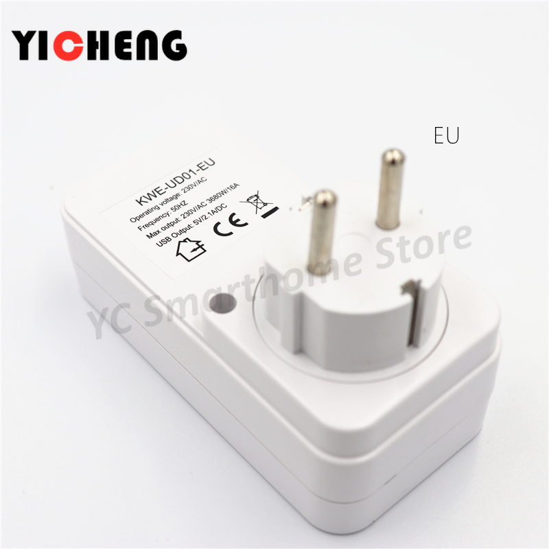 Eu Ons Uk Countdown Timer Usb Tijdschakelaar Controller Digitale Mini Klok Digitale Klok Alleen Voor Usb Interface Schakelaar: Black