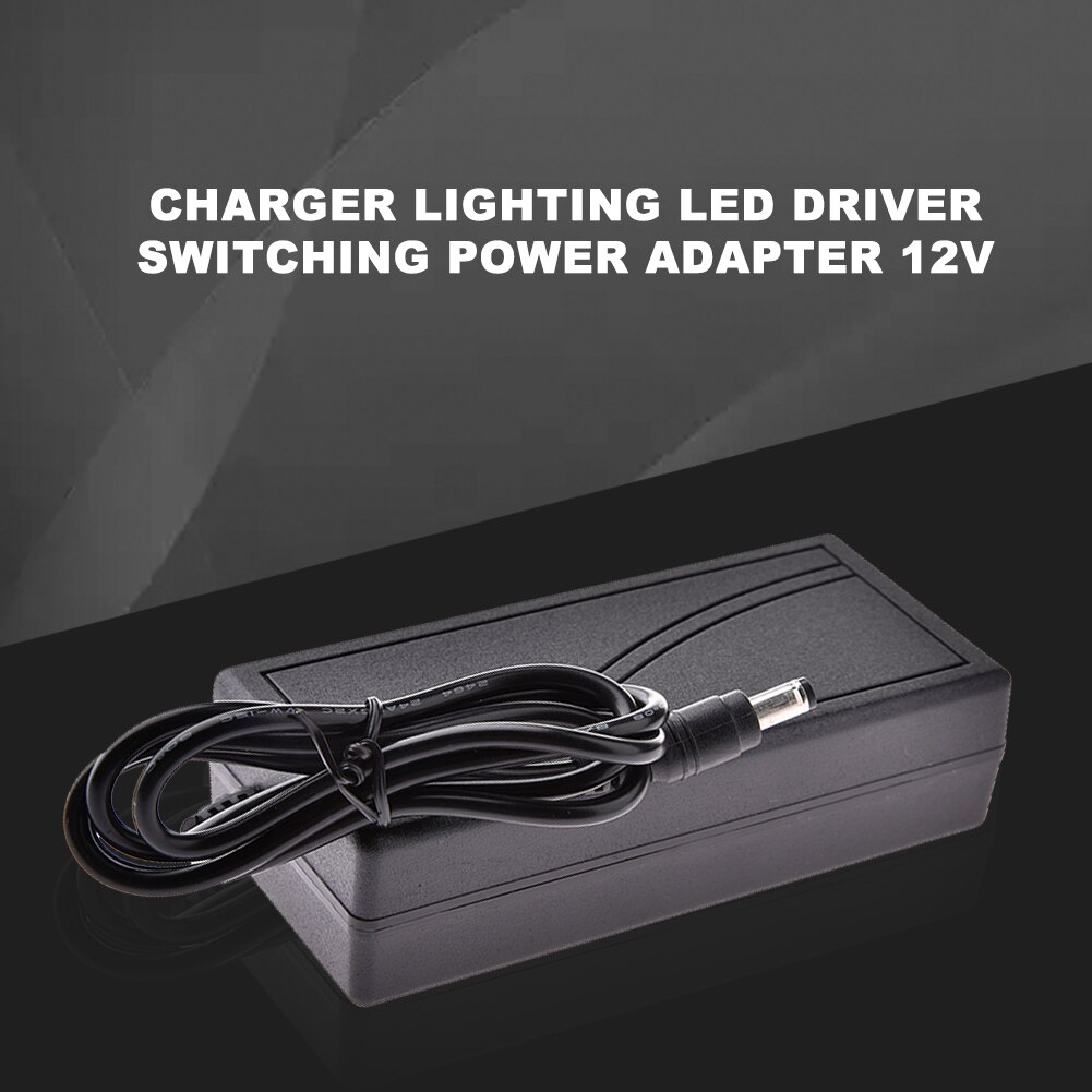 12V Led Driver Schakelaar Voeding Adapter DC12V Universele Adapter 3A 5A 6A 110V 220V Naar Dc 12V Volt Power For A Led Strip
