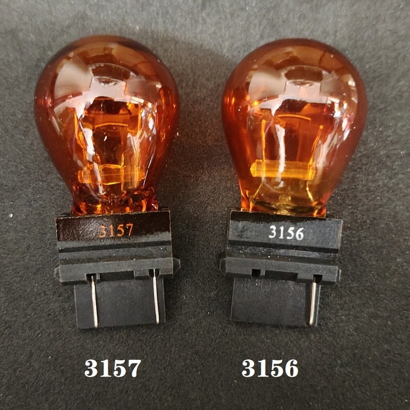 2pcs 7440 7443 T20 Halogen Bulb S25 1156 1157 W21W W21/5W WY21W 3156 3157 Bulbs Car Brake Reverse Light Lamp Turn Signal 12V