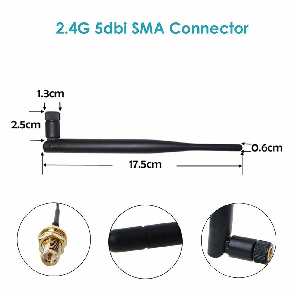 FlightAntenna 1090MHz ADS-B N-Type 22 - 5.5dBi