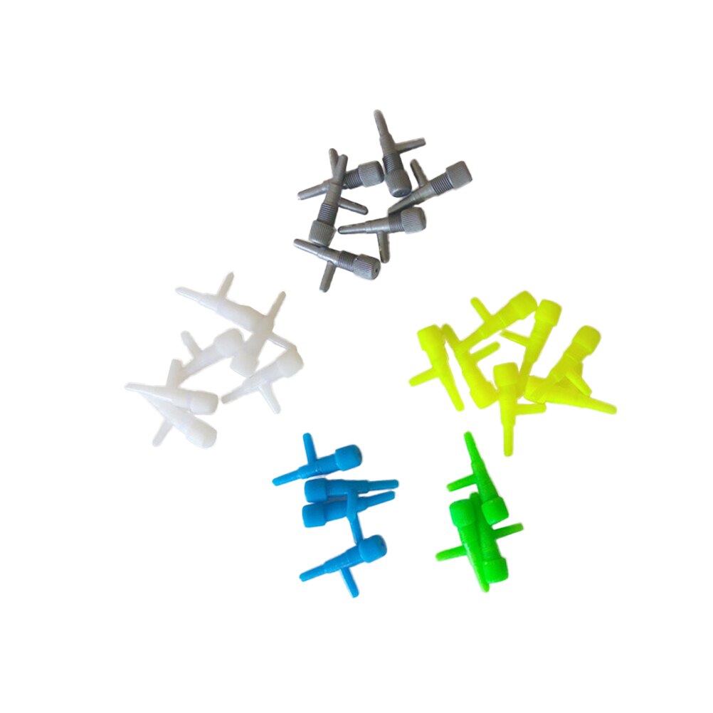 Robinet en plastique Durable Non toxique | Connecteur de Valve d'air 100 pièces, plastique Non toxique, vanne de gouverneur à ventouse, tube en ligne pour Aquarium et réservoir de poissons