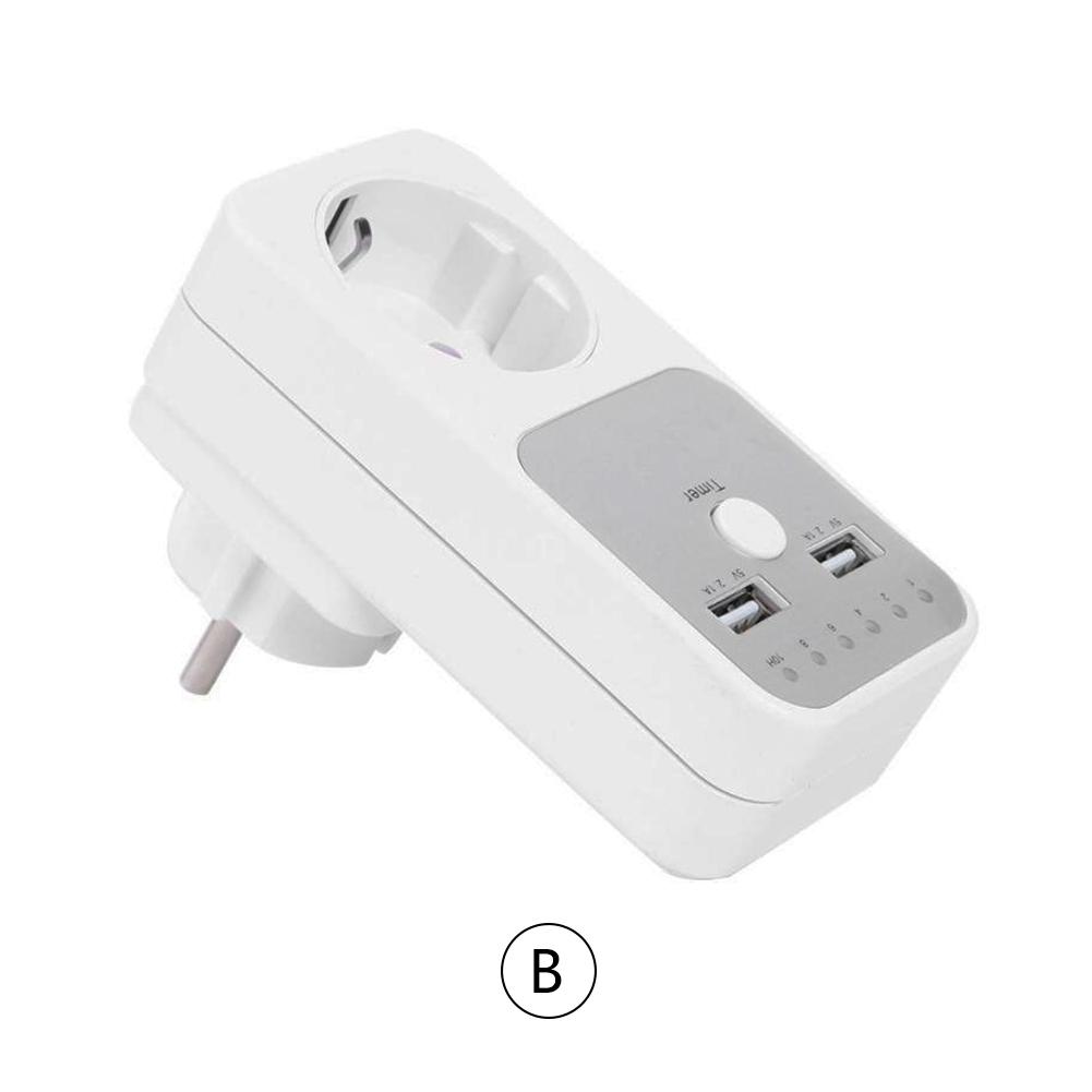 Usb Countdown Timer Smart Tijdsinstelling Schakelaar Timer Socket Voor Indoor Gebruik #35: EU