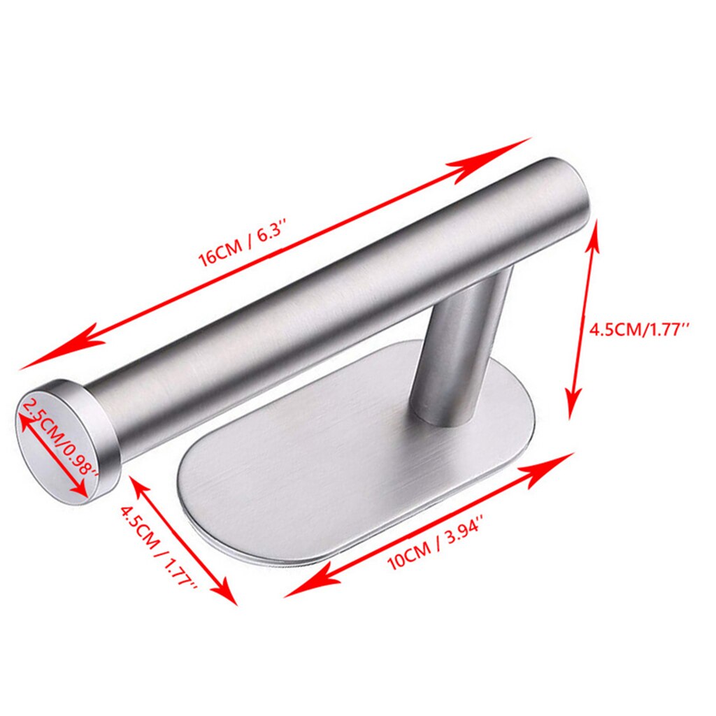 Toilet Paper Holder ,SUS 304 Stainless Steel Bathroom Tissue Roll Holder Wall Mounting Brushed Nickel