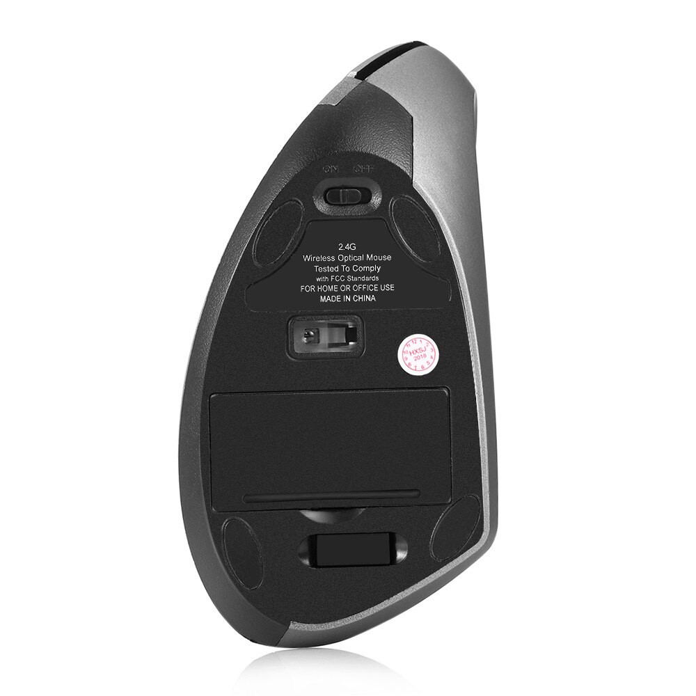 Ergonomiczna mysz pionowa bezprzewodowy gry komputerowe myszy 6D 2400 PDI mysz optyczna USB dla graczy mysz do laptopa gra komputerowa sprzedaż