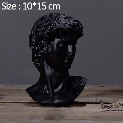 Estatua de personaje griego europeo, escultura de carácter de resina creativa, decoración de escritorio para habitación, decoración para el hogar, accesorios de decoración: 5