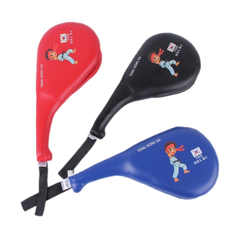 Kinderen Taekwondo Karate Focus Pad Pu Rebound Super Strakke Shi Spons Dubbele Kick Pad Doel Multifunctionele Training Doel 1 Pcs