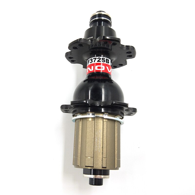 Novatec – moyeux de vélo de route légers A271SB F372SB, QR * 100mm arrière QR * 130mm, 20H 24H couleur noir rouge, frein en V, Freehub HG CAMP