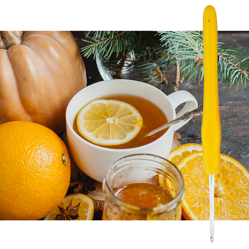 QIAO Crochet Hook Knitting Needle Sewing Accessories For Knitting Yarn Needlework Knitting Crochet Hook Needle Sewing Tools: 2.5 mm