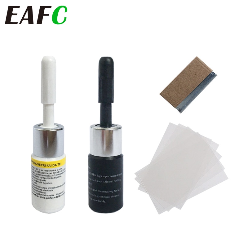 Herramienta de restauración de grietas para arañazos de cristal, Kit de resina para reparación de parabrisas de coche, bricolaje, herramientas para reparar ventanas y cristales, pegamento de curado