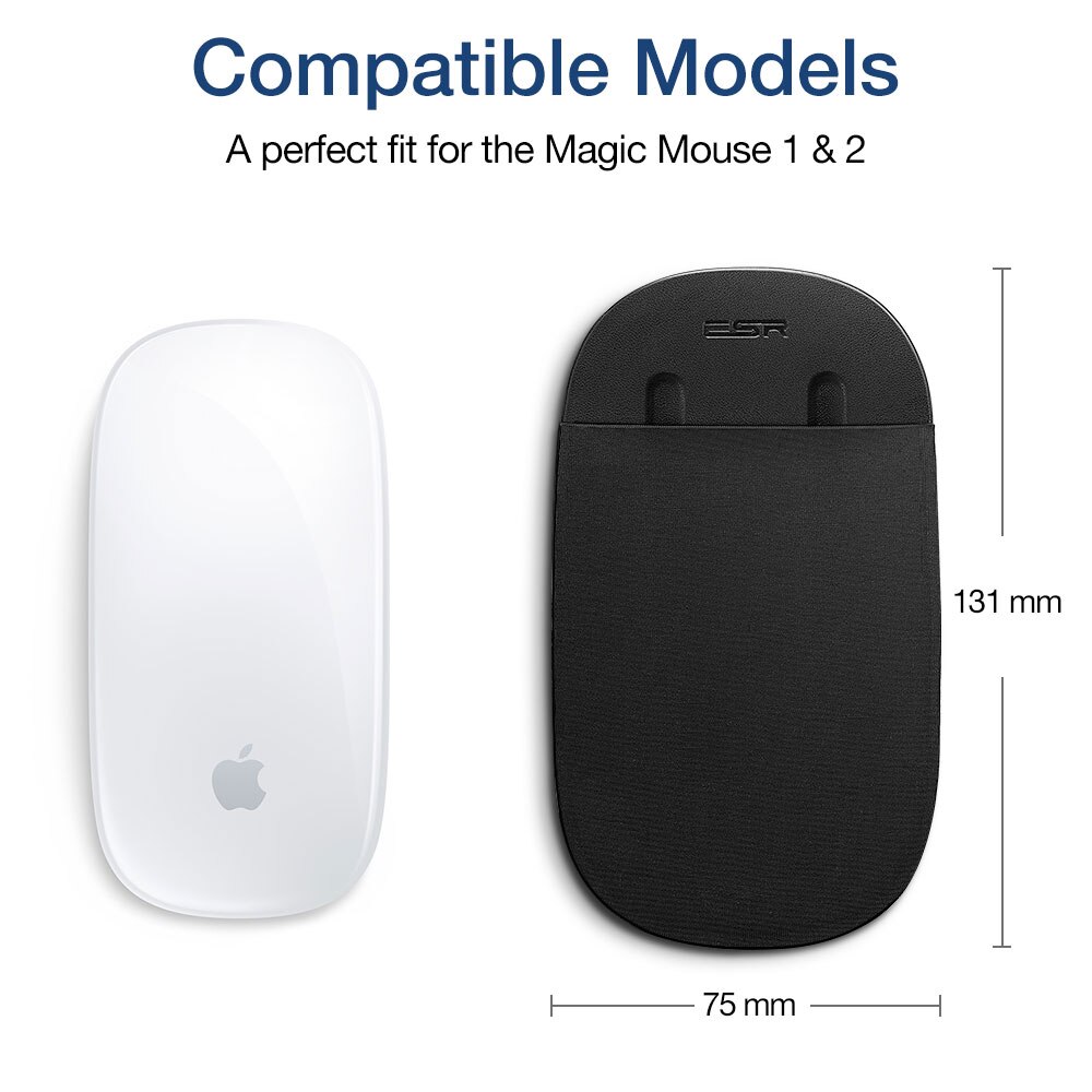 Esr Slanke Muis Houder Voor Magic Mouse Zakken Lijm Opbergtas Voor Ipad Macbook Laptop Pouch Houder Draadloze Muis Zak herbruikbare
