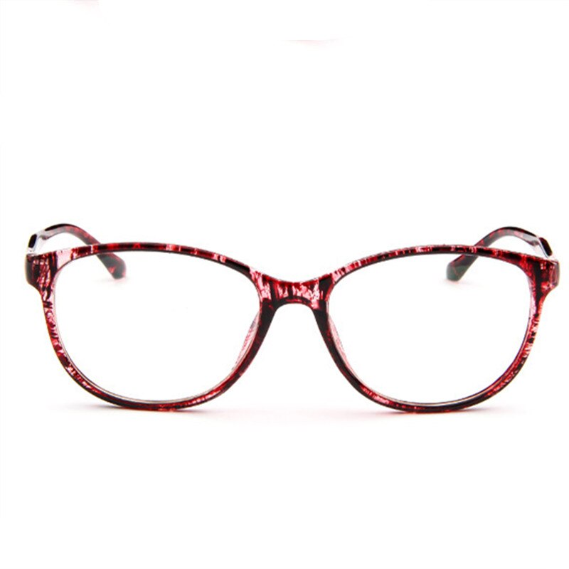 Higodoy brille sort stel kvinder briller stel klar linse mænd mærke briller optiske stel nærsynethed nørd sorte briller: Burgunder