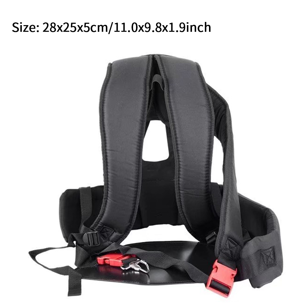Strimmer Double Breasted Schouder Harness Strap Voor Bosmaaier Accessoires Verstelbare Dubbele Schouderriem Tuingereedschap
