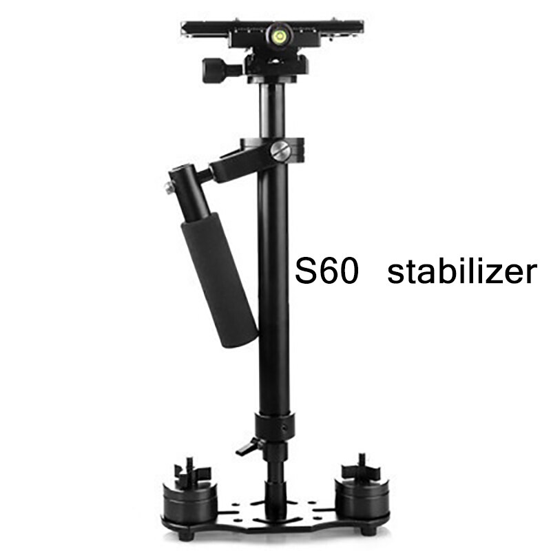 Estabilizador de mango S60 para fotografía y vídeo, estabilizador de mano de aleación de aluminio, Steadycam DSLR para videocámara Steadycam DSLR