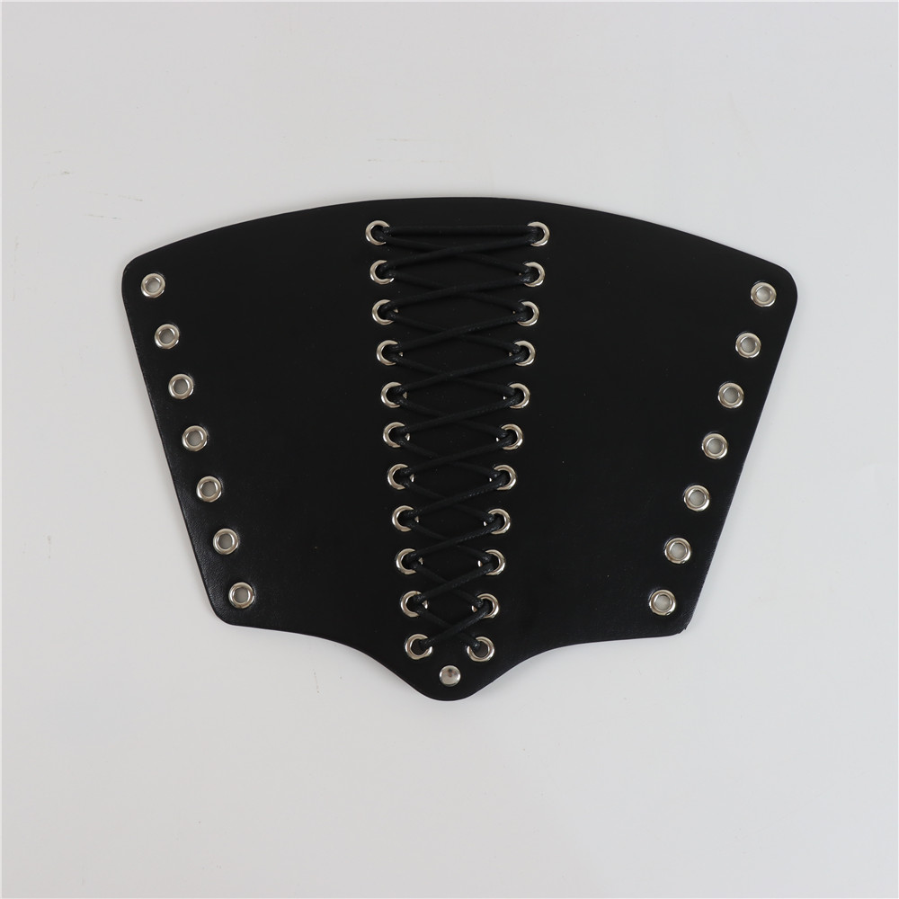 Armatura da braccio medievale Bracciale cosplay da uomo con lacci Bracciale con guanto da cavaliere pirata vichingo Bracciale Steampunk Accessori Halloween