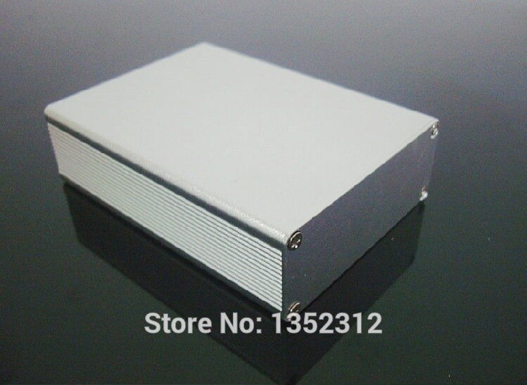 One pcs 74*29*100mm aluminum box for electronic project electrical power case DIY junction control switch outlet meter case