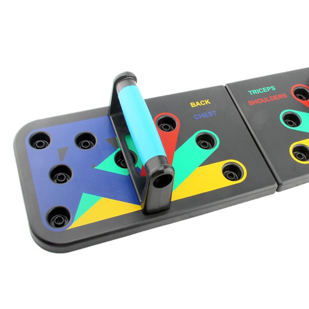 Push Up Board Push-Ups Stands Multifunctional Anti-slip Collapsible Stickers Adults Men Women Indoor Workout Fitness Exercise