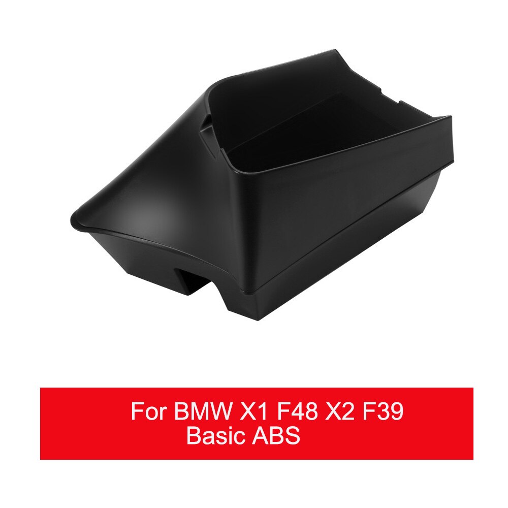 Lhd bil centralt sæde armlæn boks konsol opbevaring container organisator bakke interiør til bmw  x1 f48 x2 f39 -21 bil tilbehør: Basis plastik