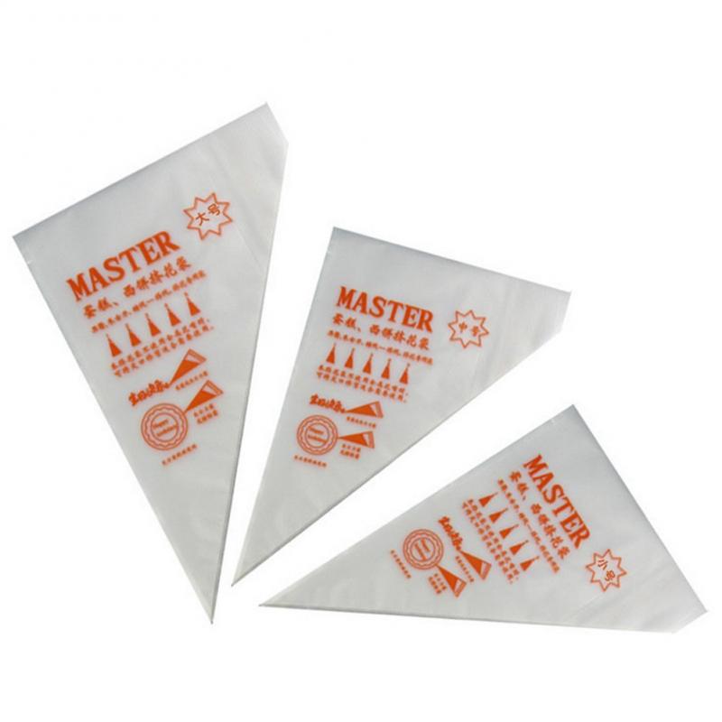 100pcs Disposable Pastry Bags Kitchen Icing Food Preparation DIY Cake Decorating Bags Piping Bags Pastry And Bakery Accessories