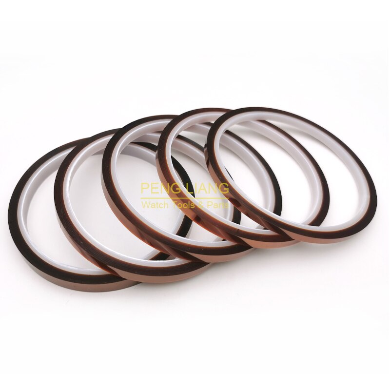 Horloge reparatiegereedschap, horloge polijst beschermtape , 3mm to 20mm,  hoge temperatuurbestendigheid, geen resten