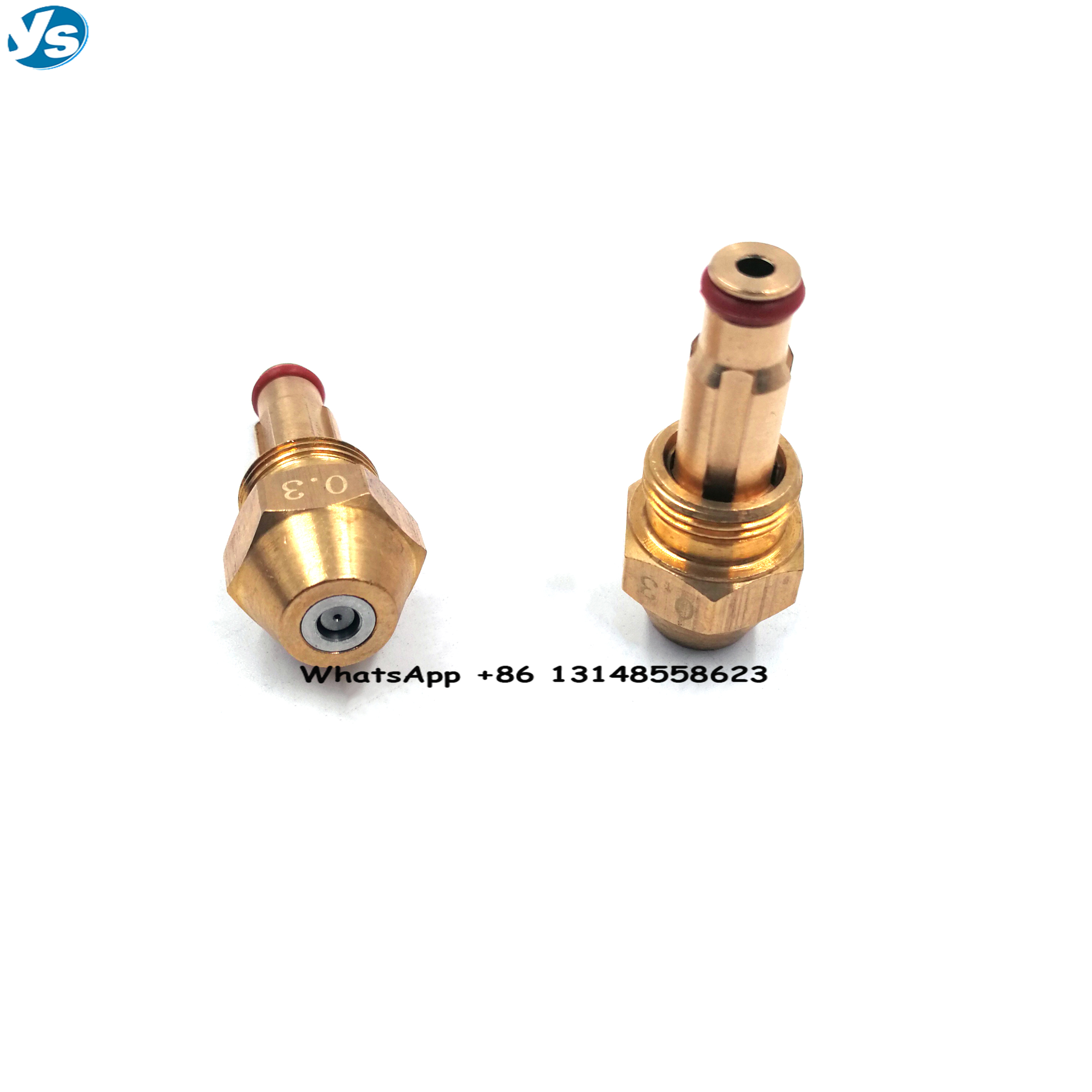 Waste Oil Burner Nozzle Oil Mist Nozzle Air Atomizing Nozzle Oil Burner Jet Siphon Full Cone Oil Nozzle Burner Oil Injector