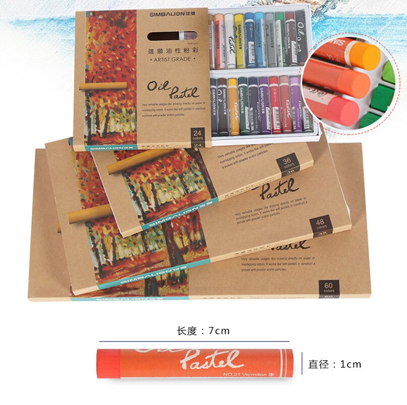 Crayones de 60 colores Pastel aceitoso, Arte, Color Pastel para artista, estudiante, pintura de grafiti, bolígrafo de dibujo, suministros de pintura para oficina y escuela