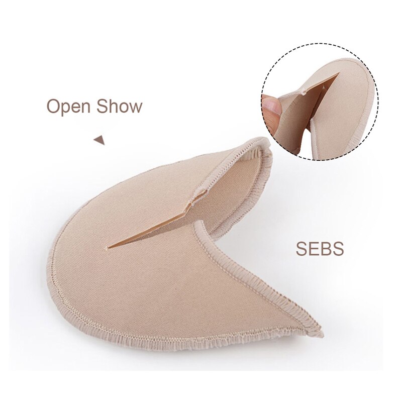 Demine Ballett Pointe Tanz EinfüGen Zehe Pads Vorfuß Kissen Fuß Schmerzen Linderung tanzen Schuhe Einsätze Weiche Kappe Schutz für Frauen
