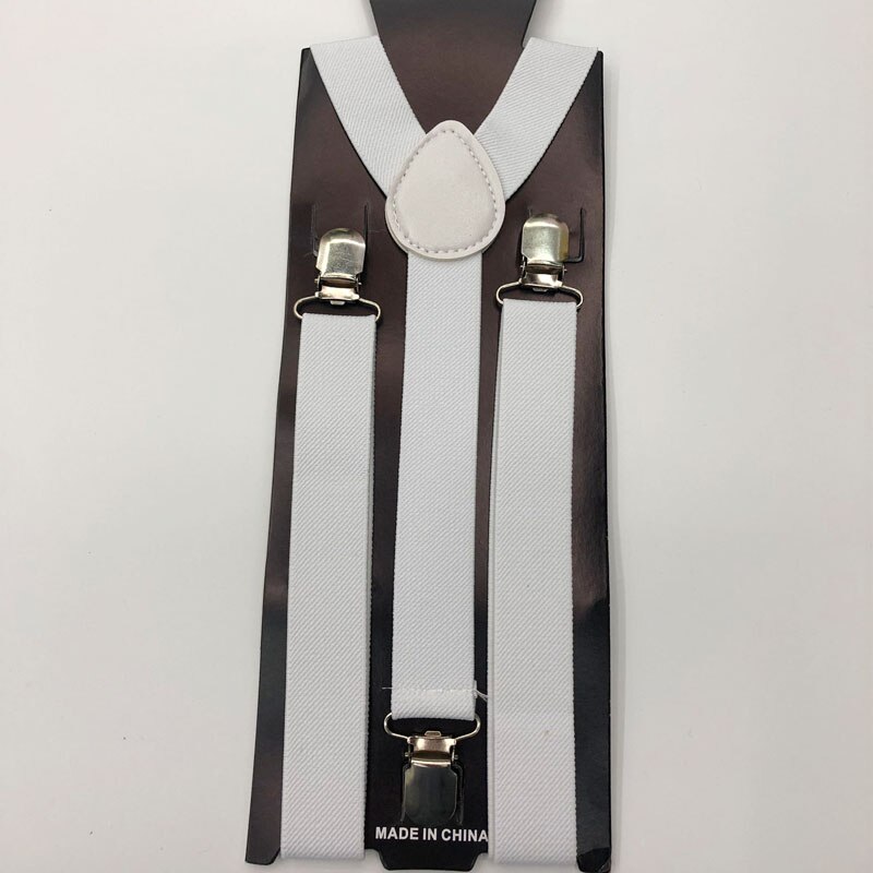 Bretelles élastiques en forme de Y pour homme et femme, unisexe, bretelles réglables, colorées, vêtements