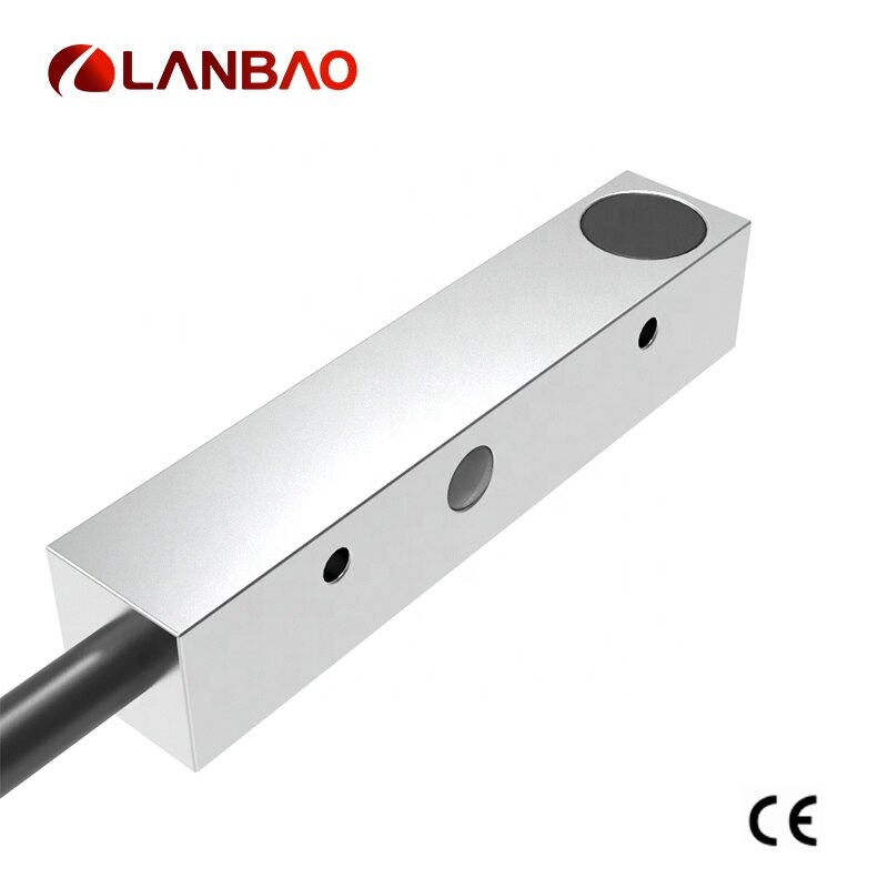 10-30VDC Smallest non contact inductive proximity square sensor 5*5*25 mm used for position control and metal detect