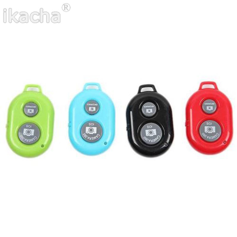 10 pcs novo selfie vara bluetooth monopé temporizador do obturador controle remoto para iphone para samsung android móvel de alta qualidade