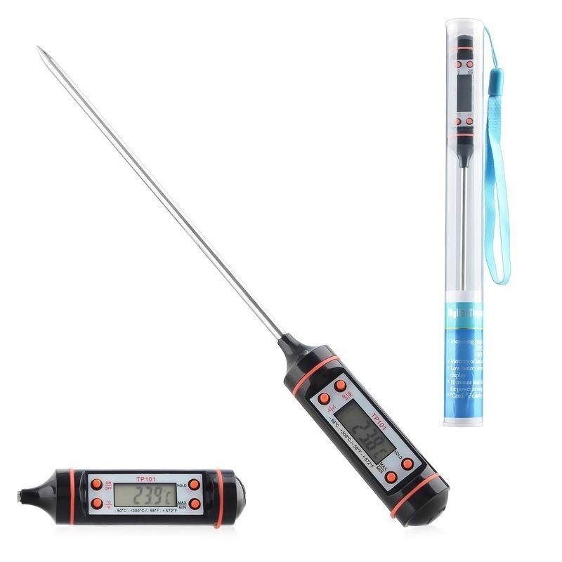 Digitale BBQ Thermometer Koken Eten Probe Vlees Thermometer Keuken Instant Digitale Temperatuur Lezen Eten Probe snelle