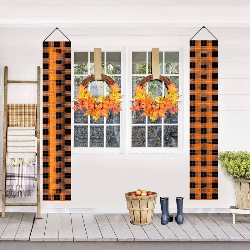 1 stuk kunstmatige pompoen herfstbladeren bessenkrans herfstkrans voor herfst- en thanksgiving-festivaldecoratie