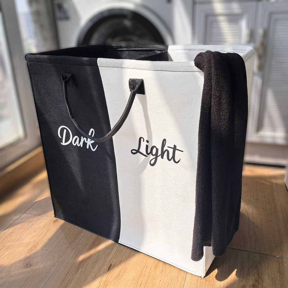 Grote opvouwbare vuile was Sorteermand Wasframe Badkamer Kleding Opbergtas Frame Emmer Wasorganisatoren Opslag