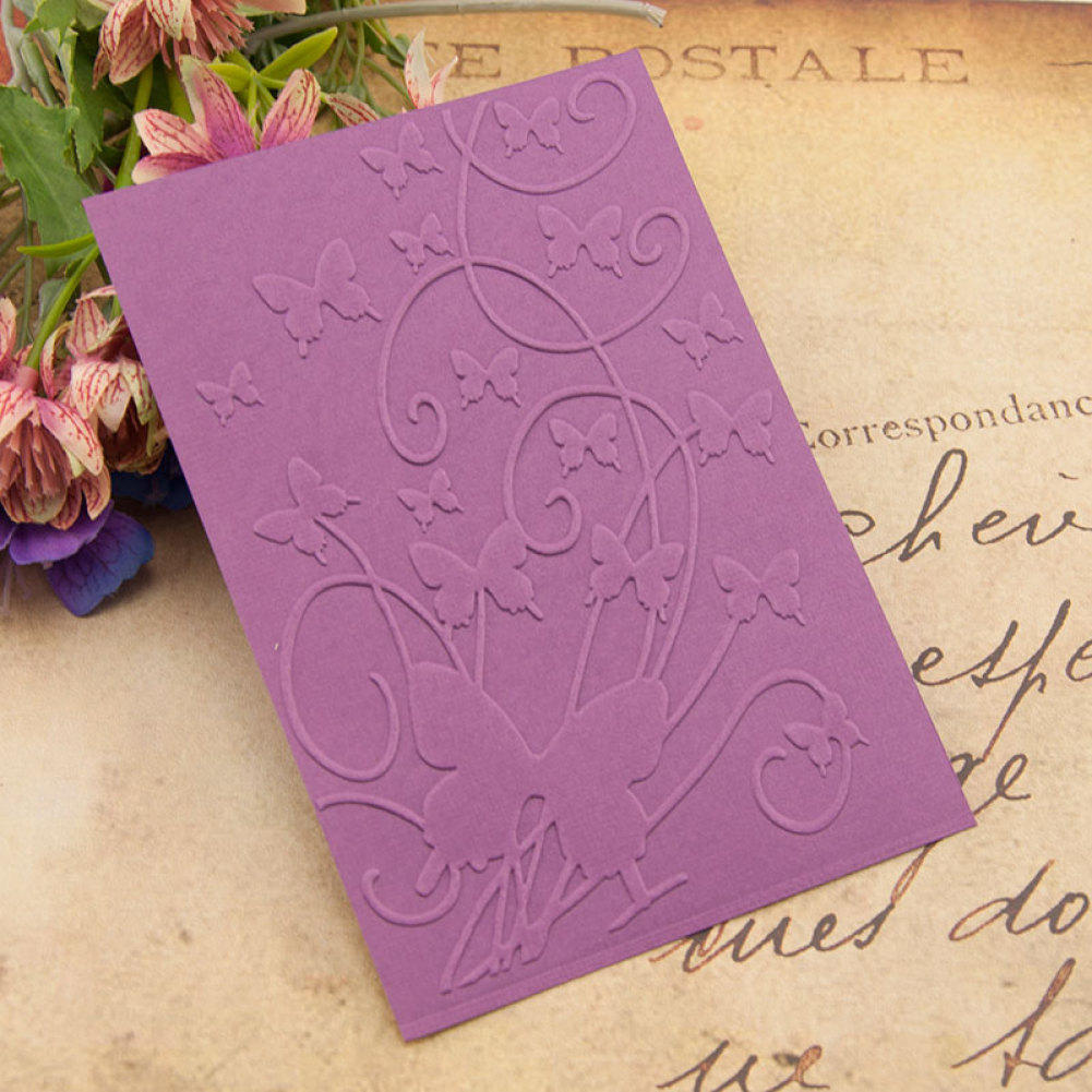 Plastic Butterfly Template Lace Craft Card Making Paper Card Album Wedding Decoration Embossing Folders