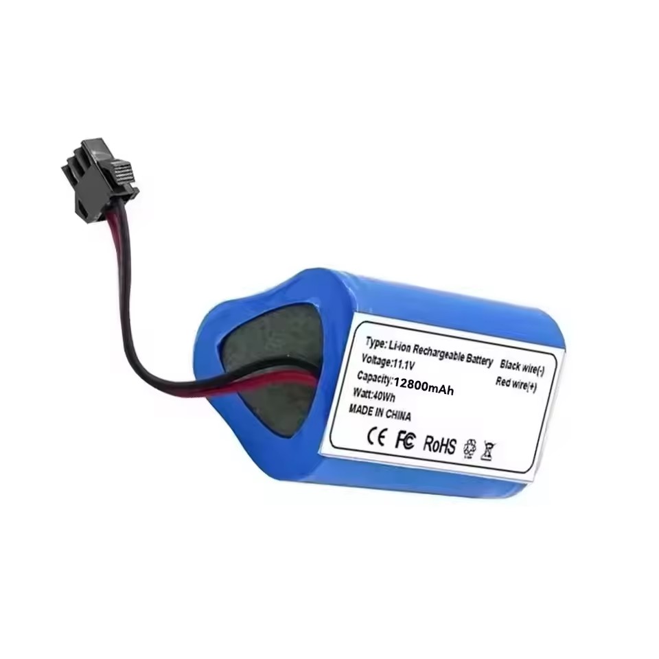Original 11.1v 2800 18650 -akku für lefant  m501 a, für cecotec conga slim 890/899 nasssauger-roboter-akku