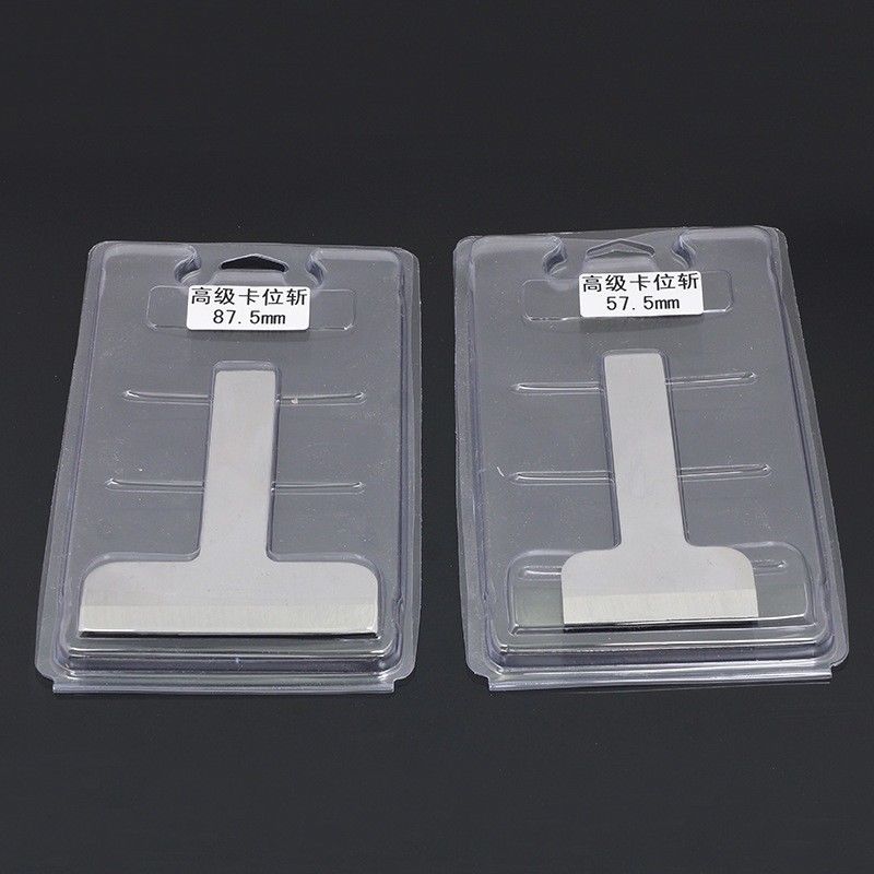 Leather Craft Wallet Card Holder Stripe Hand Punch Tool Clutch Bag Photo Slot Cut Tool Straight Cutter 57.5mm 87.5mm