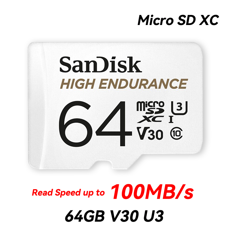 SanDisk High Endurance Micro SD Card 32GB 64GB 128GB 256GB Memory Card Up to 100MB/s Flash Card TF Card for Monitoring Dashcam: 400GB