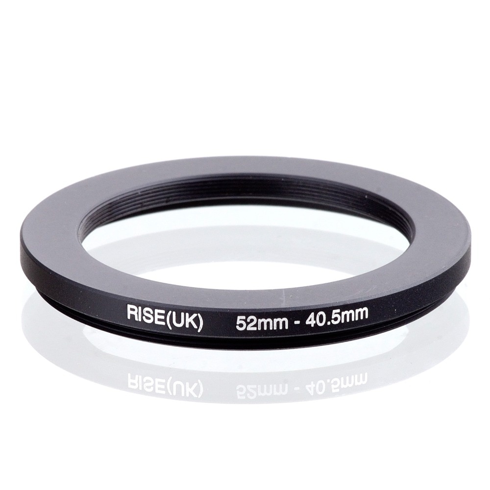 RISE (UK) 52mm-40.5mm 52-40.5mm 52-40.5 Step down Ring Filter Adapter black