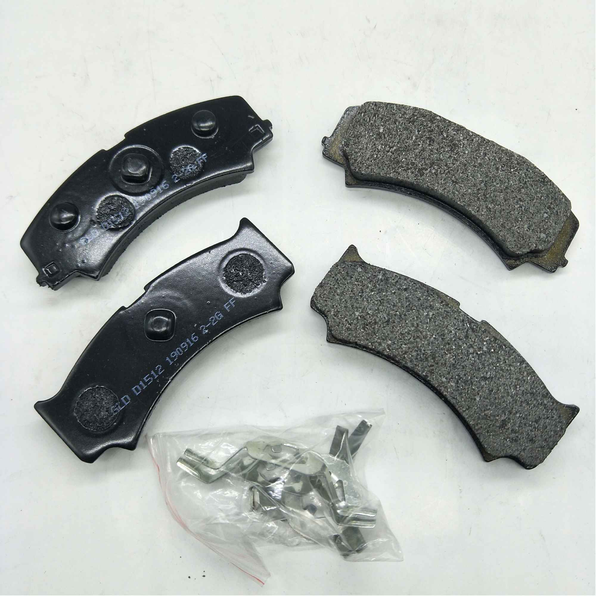 4piece/set Car Brake Pads FRONT D1512 for FAW F1 (Latin America)